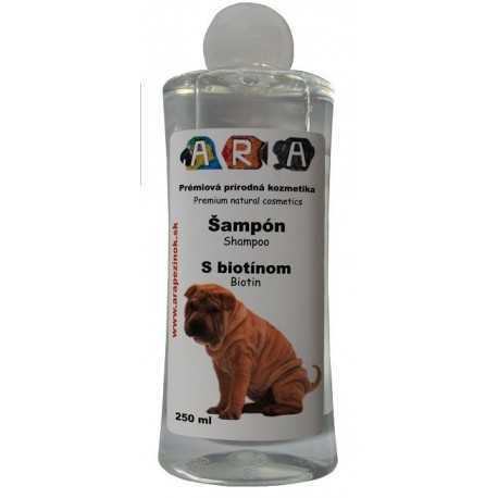 ARA šampón pre psov ARA Šampón s biotínom 250ml