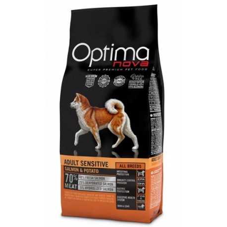 OPTIMAnova OPTIMAnova Dog Adult Sensitive Salmon & Potato GF 2kg